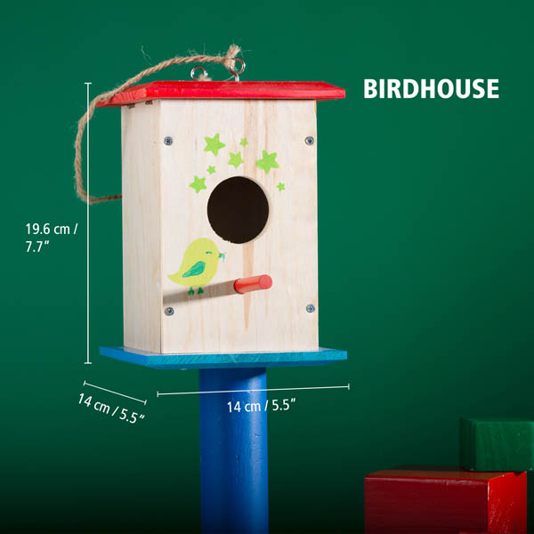 Birdhouse Carpentry Kit (Intermediate Level 2) Stanley Jr.