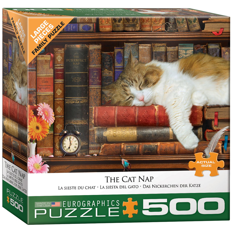 Cat Nap 500-piece Puzzle