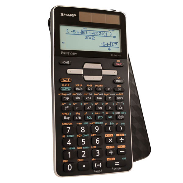 Advanced Scientific Calculator with WriteView 4 Line Display & Solar Powered