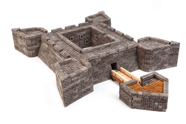 Details about   Castillio De San Marcos Wise Elk Mini Brick Construction Kit Castle Building