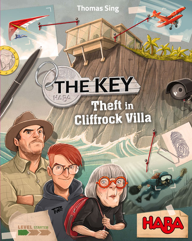 Key - Theft in Cliffrock Villa Game