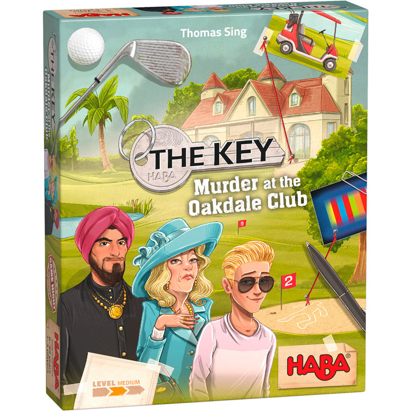 Key: Murder at Oakdale Club Game