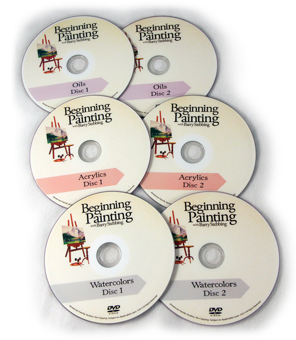 Beginning Painting Set of 6 DVDs | How Great Thou Art