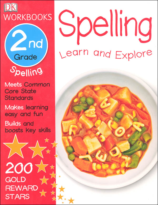 DK Workbooks Spelling Second Grade Dorling Kindersley 9781465429124