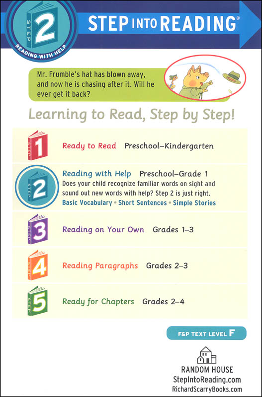 Richard Scarry's Be Careful, Mr. Frumble! (Step into Reading Level 2)