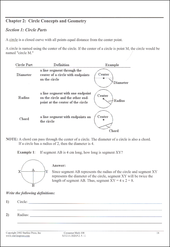 Consumer Math Set | Starline Press