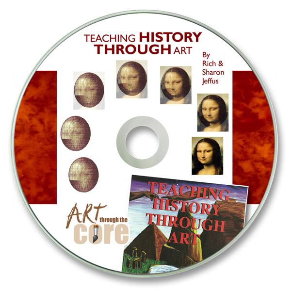 Teaching History Through Art CD Visual Manna 9781933407814
