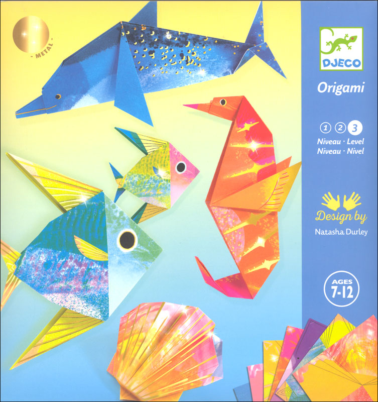 Sea Creatures Origami (Level 3)