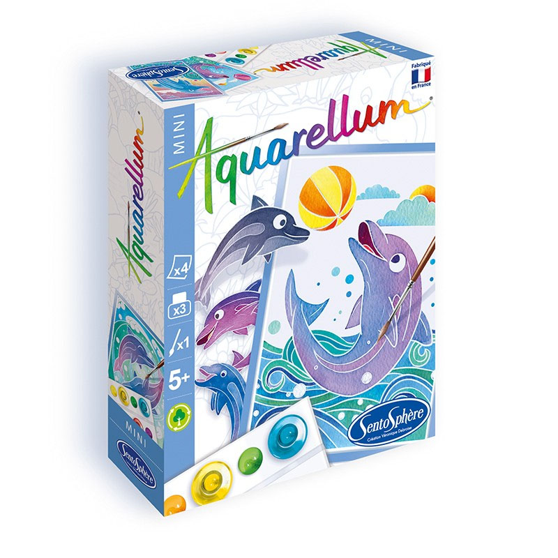 Aquarellum Mini - Dolphins
