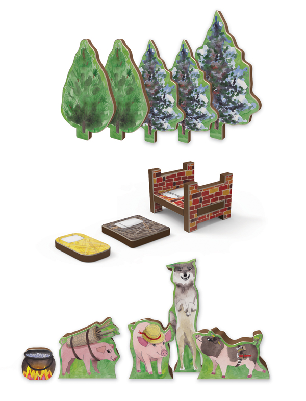 storytime toys three little pigs