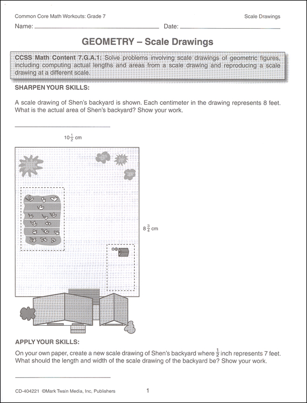  Common Core Math Workouts Grade 7 for push your ABS