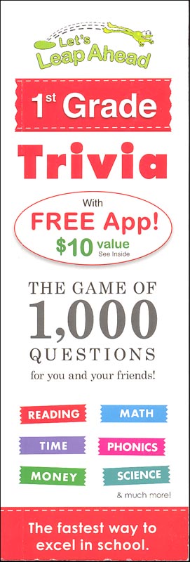 Let's Leap Ahead: 1st Grade Trivia | WS Publishing Group | 9781613510452