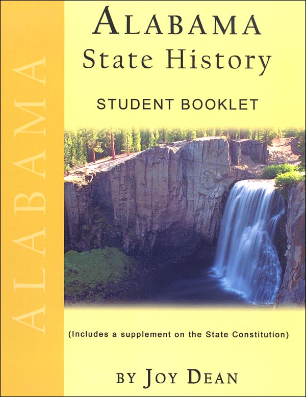 Alabama State History from a Christian Perspective Student Book only