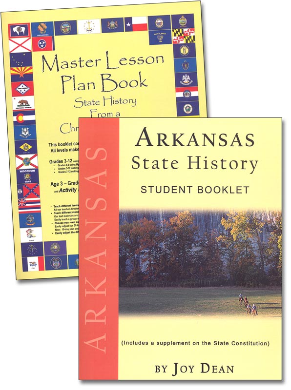 Arkansas State History From A Christian Perspective Set 