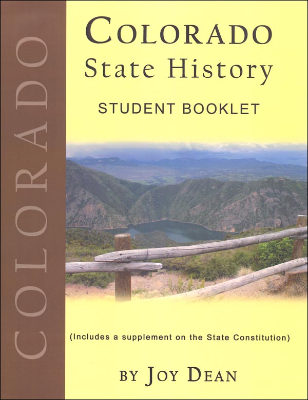 Colorado State History from a Christian Perspective Student Book only