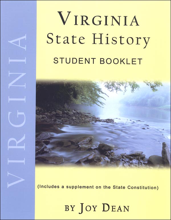 Virginia State History from a Christian Perspective Student Book only ...