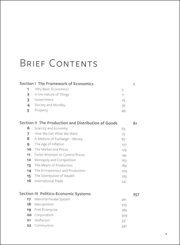 Basic Economics Fourth Edition | Boundary Stone | 9780972740142