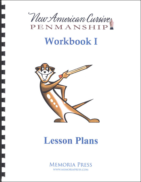 New American Cursive Penmanship Program 1 Lesson Plans