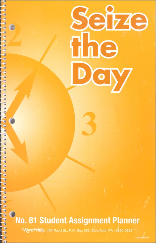 Seize the Day Planner (7" x 11")
