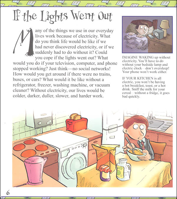 Life without electricity essay for kids image