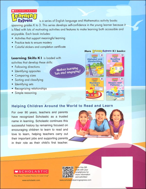Learning Express Learning Skills Workbook Grades K1 Scholastic