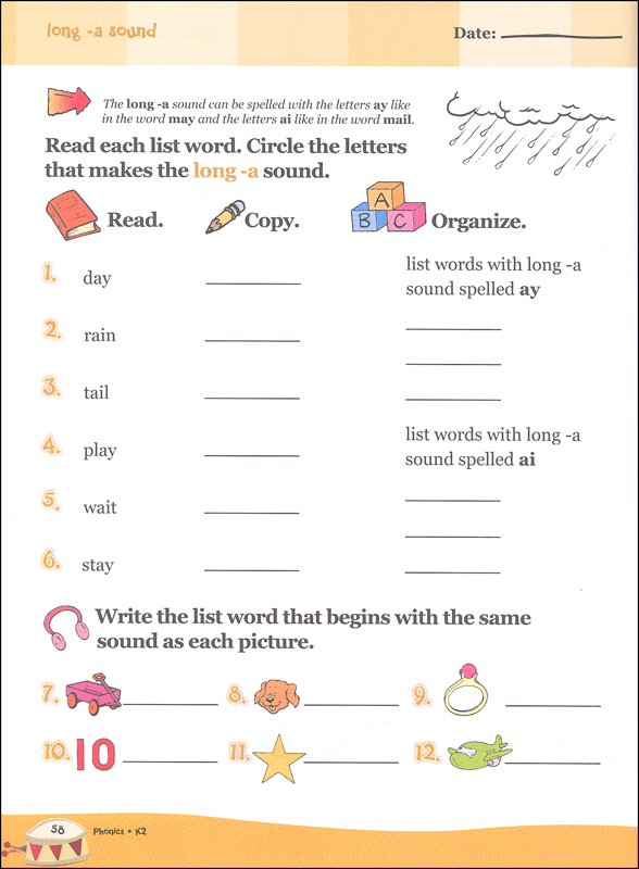 Learning Express Phonics Workbook Grades K2 Scholastic Teaching