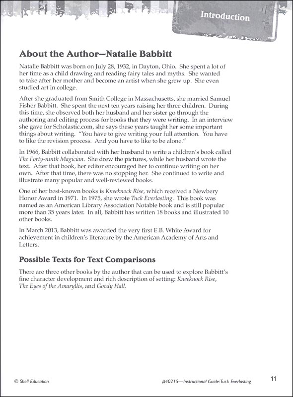 Tuck everlasting meaning picture