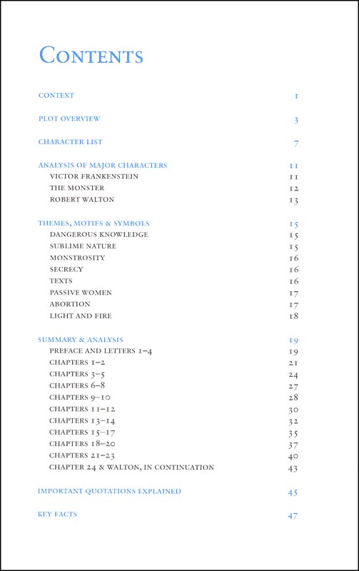Frankenstein SparkNotes Literature Guide Spark Publishing 9781411469549