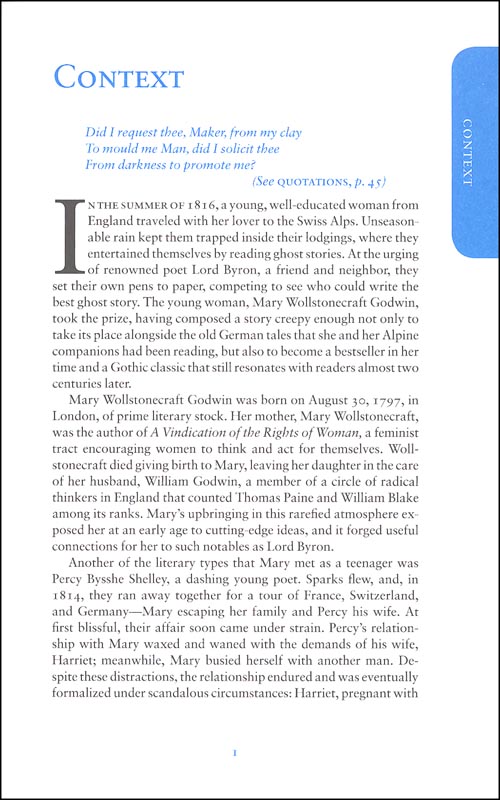 Frankenstein SparkNotes Literature Guide Spark Publishing 9781411469549