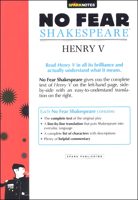 Henry V (No Fear Shakespeare) | Spark Publishing | 9781411401037