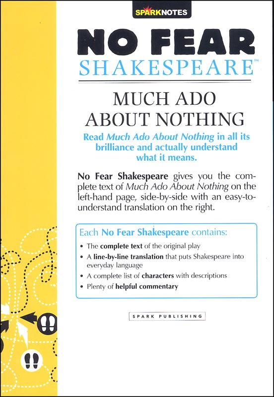 Much Ado About Nothing (No Fear Shakespeare) | Spark Publishing ...