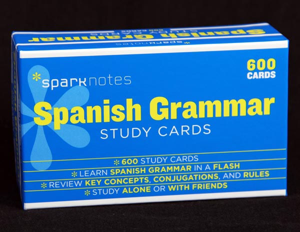 Spanish Grammar SparkNotes Study Cards