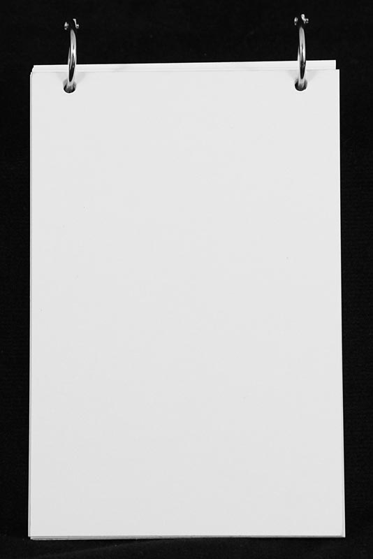 Bare Blank White Flash Cards 4" x 6" (pack of 25) Bare Books