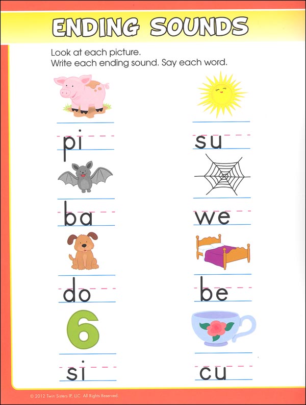 Phonics Wipe-Clean Workbook | Twin Sisters | 9781599223858