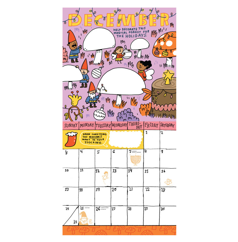 Kid's Awesome Activity 2024 Calendar Workman Publishing Company