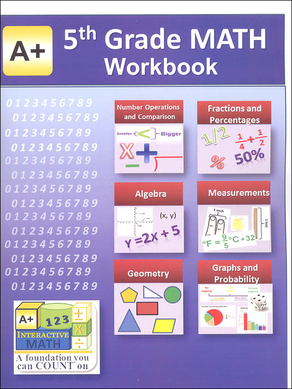 A+ Interactive Math 5th Grade Full Curriculum Textbook & Workbook ...