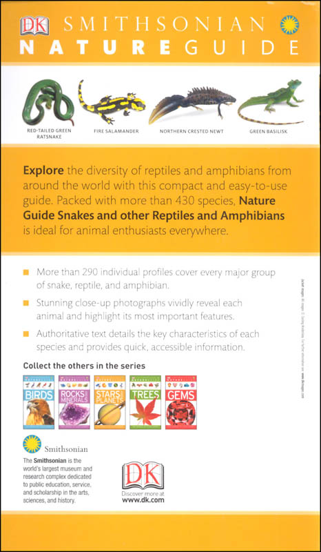 Nature Guides Snakes and Other Reptiles and Amphibians | Dorling ...