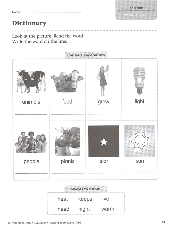 Lessons For Grade 1