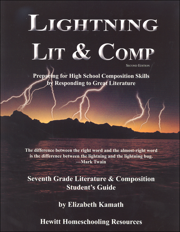 Lightning Lit & Comp Seventh Grade Student's Guide