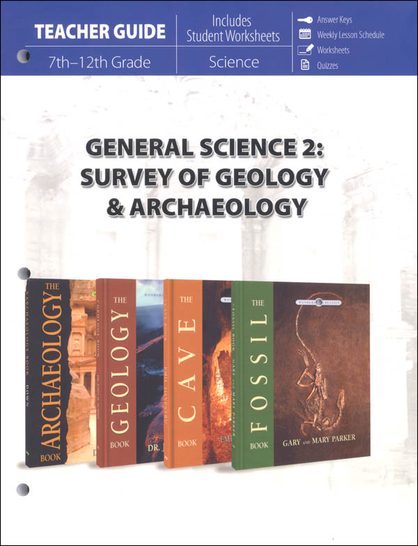 General Science 2 Survey of Geology and Archaeology Set Master Book