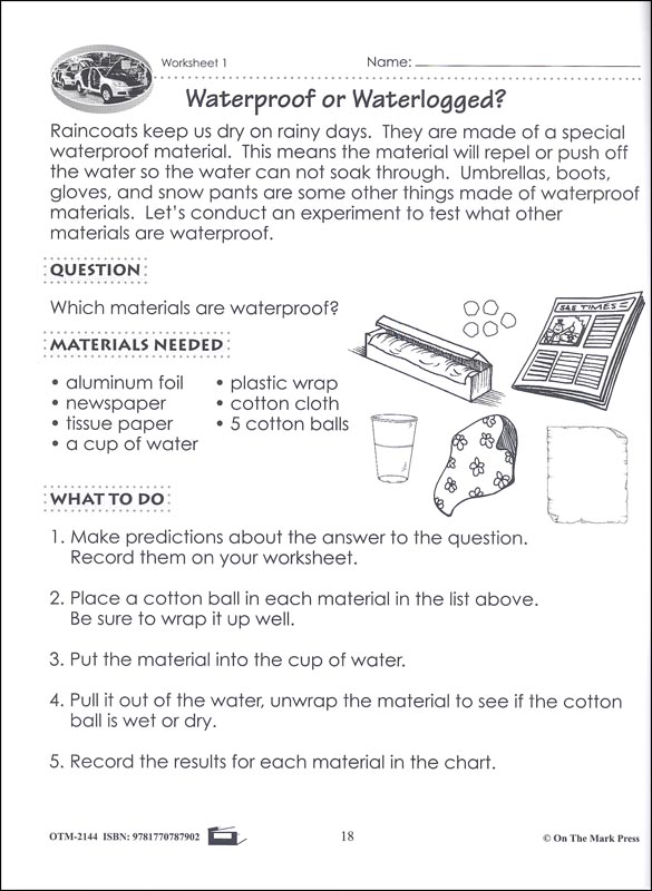 Physical Science Grade 1 | On the Mark Press | 9781770787902