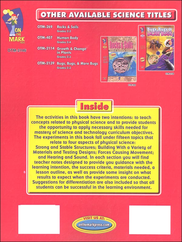 Physical Science Grade 3 | On the Mark Press | 9781770787964