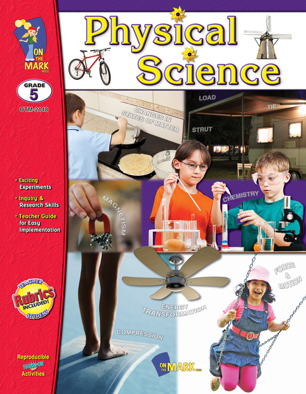 Physical Science Grade 5 On The Mark Press 9781770788800