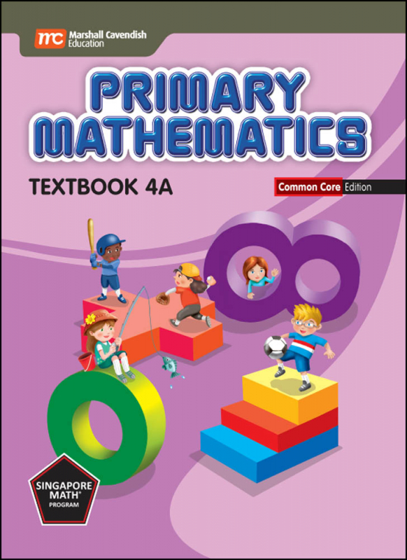 Primary Mathematics Common Core Edition Textbook 4A | Marshall ...