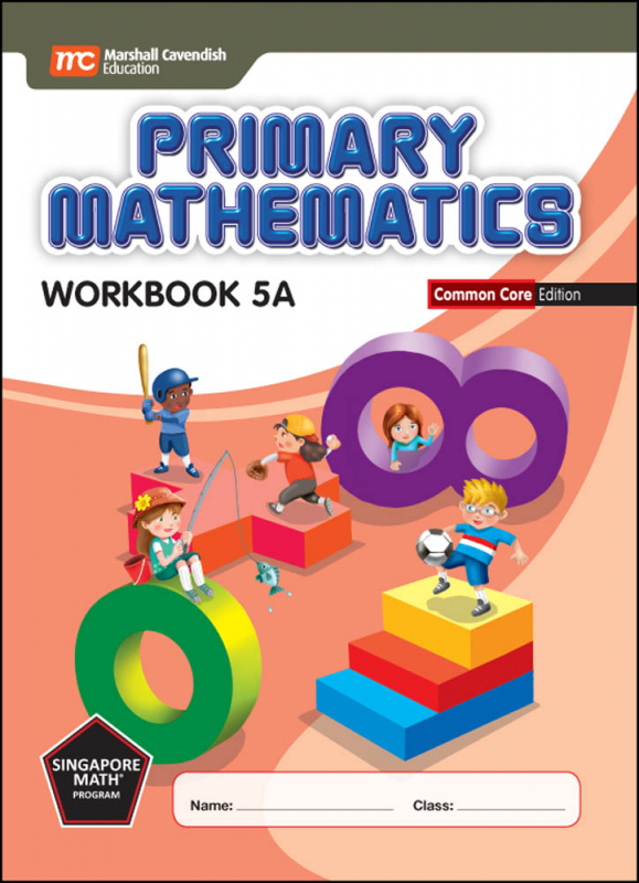 Primary Mathematics Common Core Edition Workbook 5A