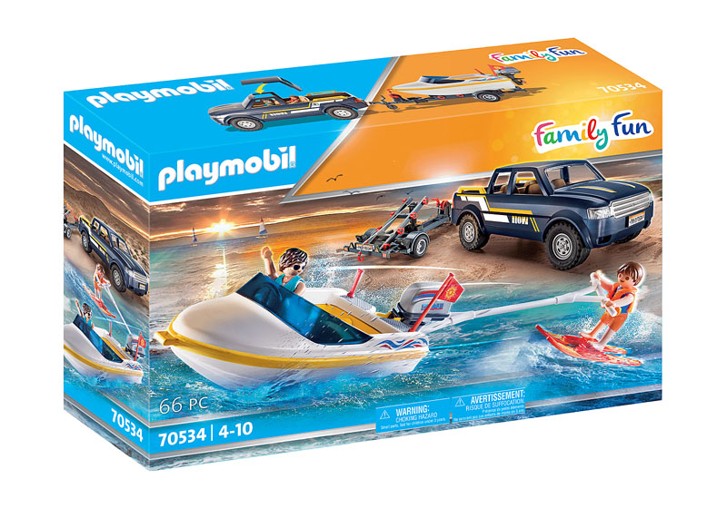 Pick-Up with Speedboat (Family Fun)
