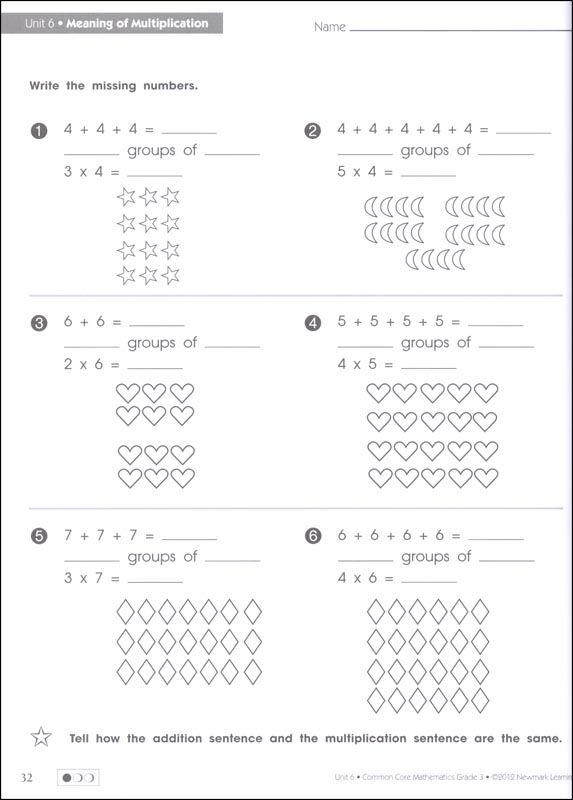 Common Core Mathematics Level 3 | Newmark Learning | 9781612691985