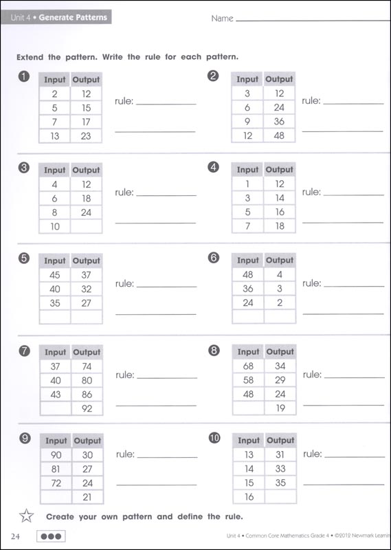 Common Core Mathematics Level 4 | Newmark Learning | 9781612691992