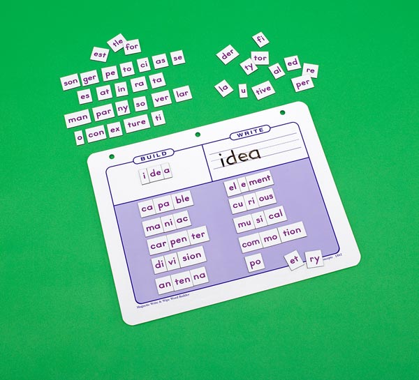 High Frequency Syllable Tiles Primary Concepts