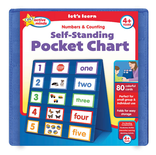 SelfStanding Pocket Chart Numbers & Counting Phoenix International